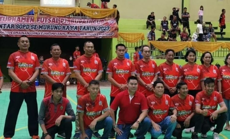 Peserta Turnamen Futsal Penjabat Bupati Cup 2023. (ist)